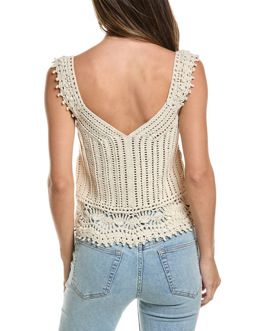 Autumn Cashmere Autumn Cashmere Crochet Cami Top