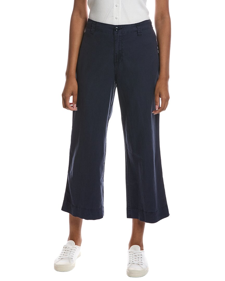 Michael Stars Michael Stars Geraldine Straight Leg Linen-Blend Pant