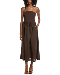 Michael Stars Michael Stars Kelsey Strapless Midi Dress