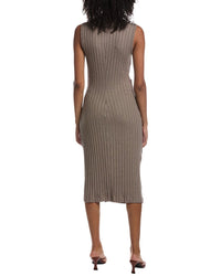 Michael Stars Michael Stars Alaia Mock Neck Midi Dress