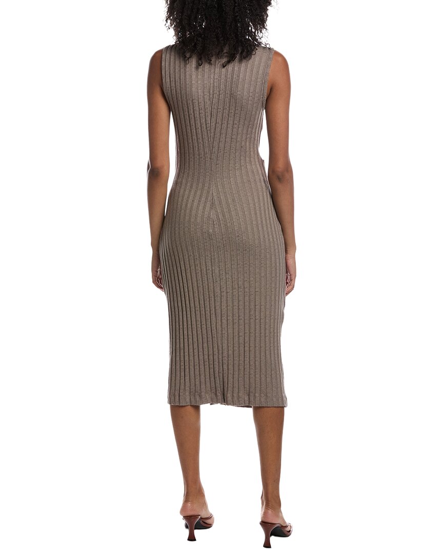 Michael Stars Michael Stars Alaia Mock Neck Midi Dress
