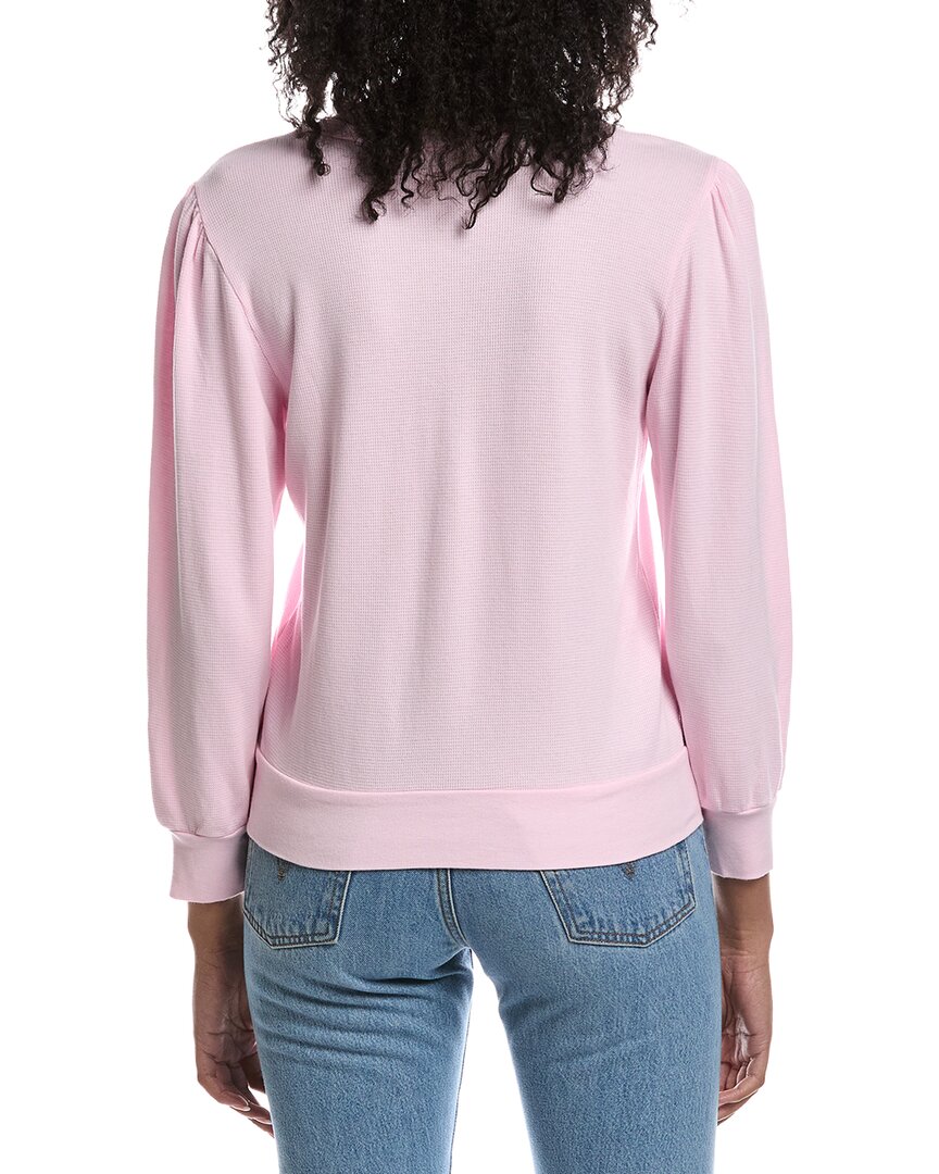 Michael Stars Michael Stars Sophy Puff Sleeve Henley T-Shirt