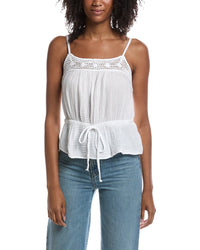 Michael Stars Michael Stars Emelie Waist Tie Tank Top