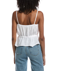 Michael Stars Michael Stars Emelie Waist Tie Tank Top