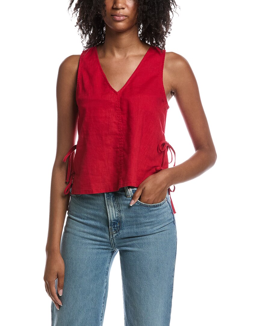 Michael Stars Michael Stars Gio Little Linen V-Neck Top