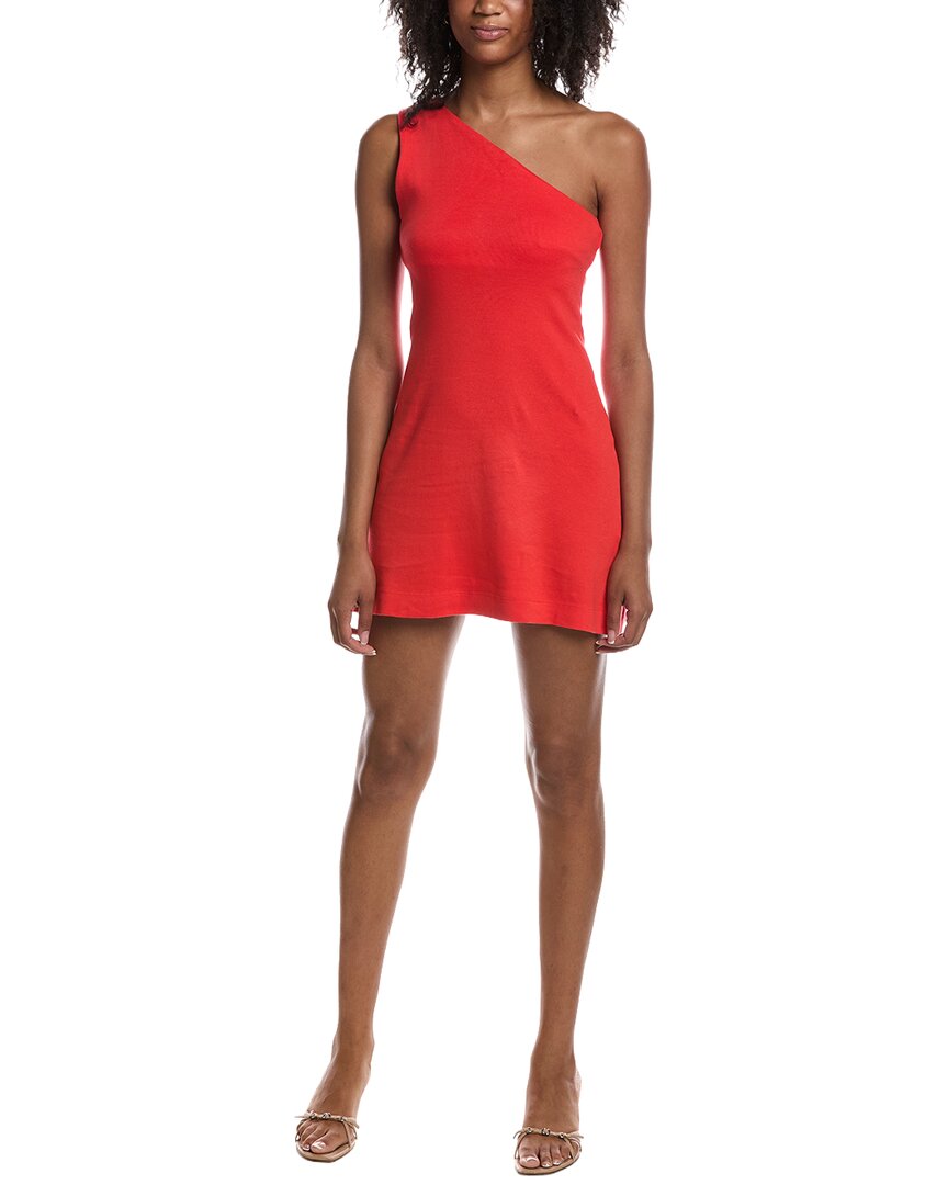 Michael Stars Lucy One-Shoulder Mini Dress