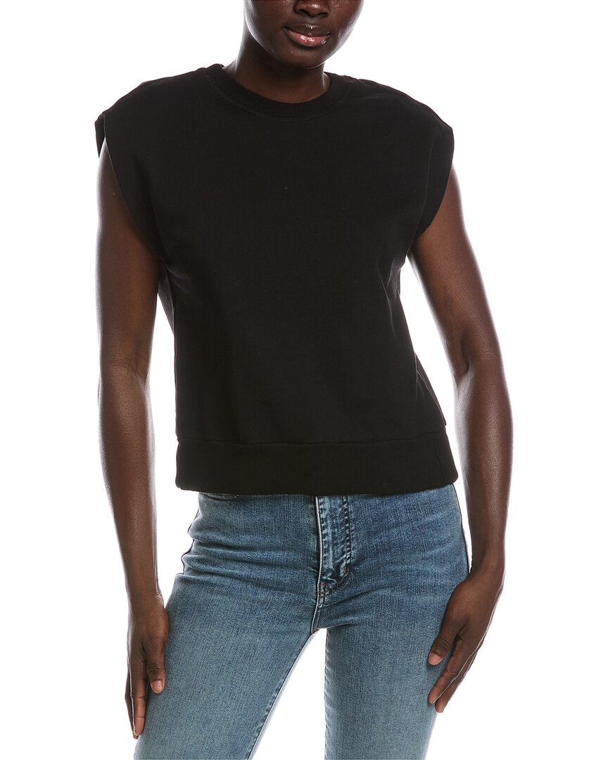 Michael Stars Michael Stars Brooklyn Power Shoulder Sweatshirt