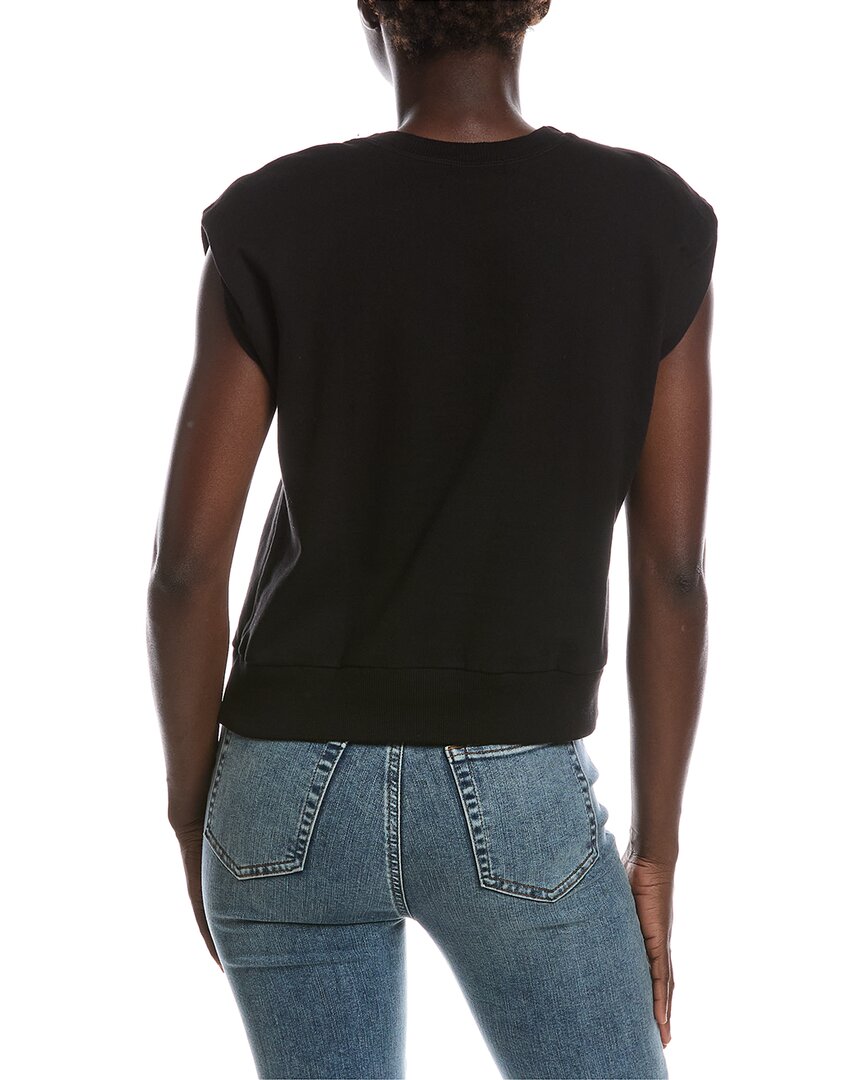 Michael Stars Michael Stars Brooklyn Power Shoulder Sweatshirt