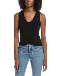 Michael Stars Michael Stars Maggie Wrap Crop Tank Top