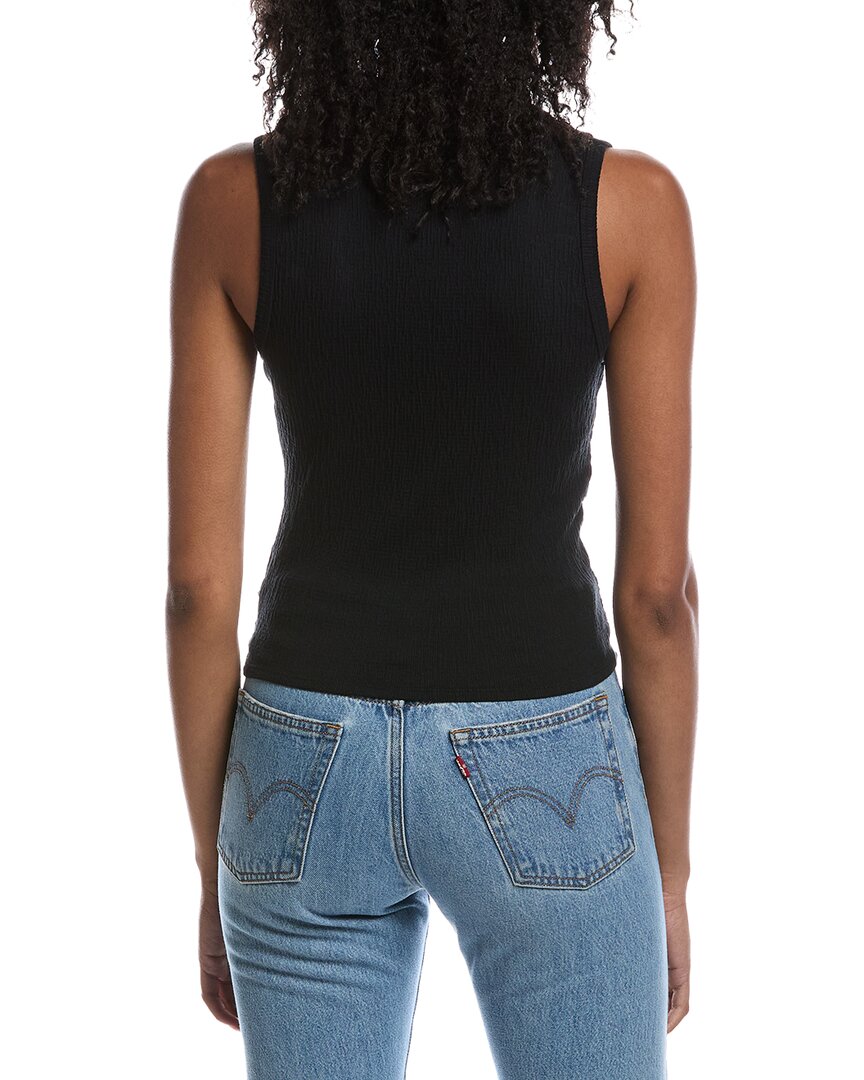 Michael Stars Michael Stars Maggie Wrap Crop Tank Top