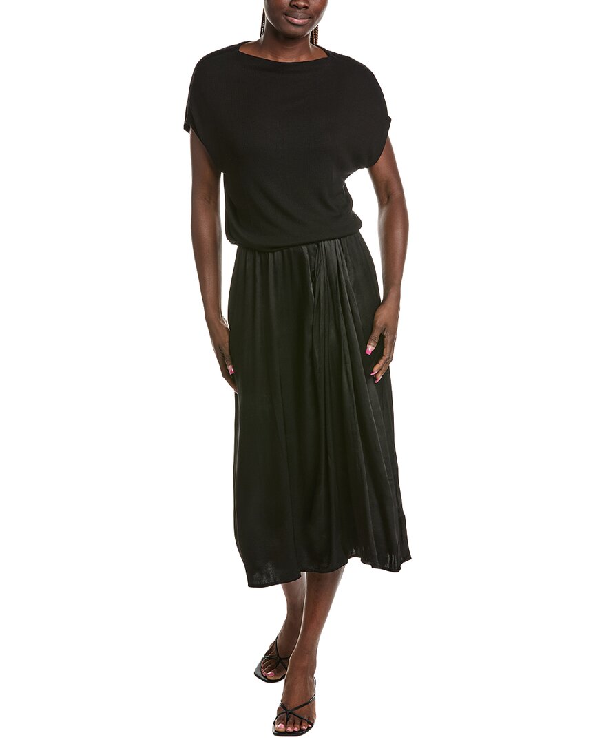 Michael Stars Michael Stars Siobhan Twist Front 2-In-1 Midi Dress