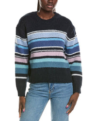 Michael Stars Michael Stars Aura Striped Wool-Blend Pullover