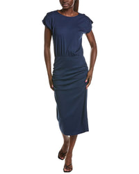 Michael Stars Michael Stars Pippa Gathered Midi Dress