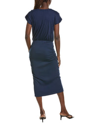 Michael Stars Michael Stars Pippa Gathered Midi Dress