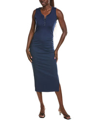 Michael Stars Michael Stars Samira Tank Henley Midi Dress