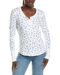 Michael Stars Michael Stars Regan Printed Henley