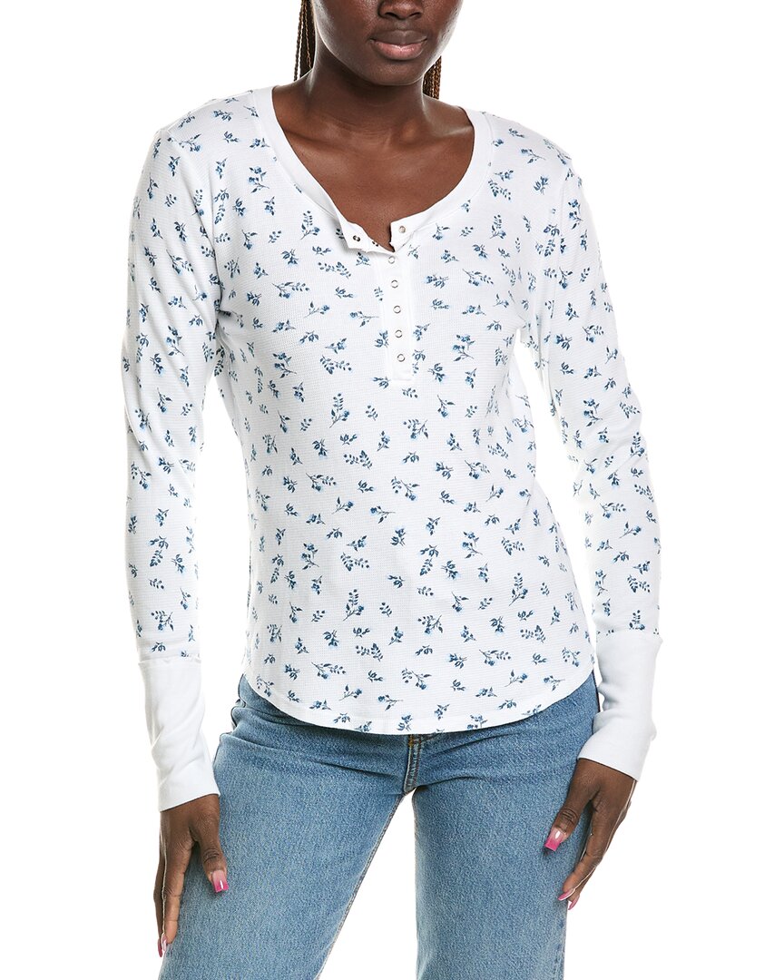 Michael Stars Michael Stars Regan Printed Henley