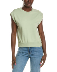 Michael Stars Michael Stars Brooklyn Power Shoulder Sweatshirt