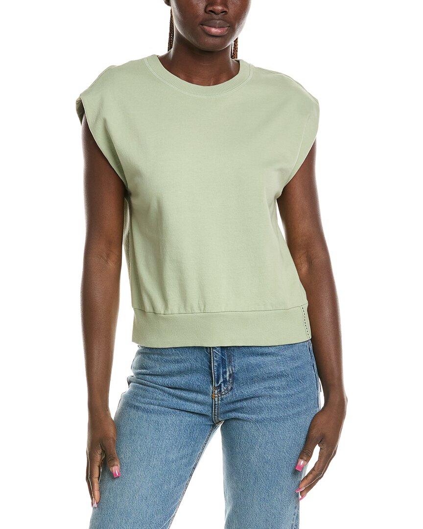 Michael Stars Michael Stars Brooklyn Power Shoulder Sweatshirt
