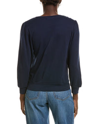 Michael Stars Sophy Puff Sleeve Henley T-Shirt
