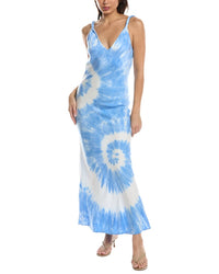 LNA Lna Sicily Tie Dye Maxi Dress
