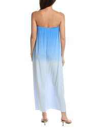 LNA Lna Ekana Dip Dye Maxi Dress
