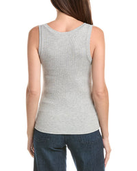 LNA Lna Ribbed V Slim Tank
