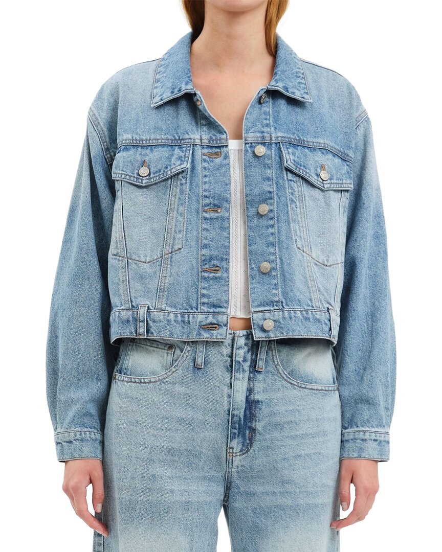 Daze Denim Daze Denim Bestie Caught Up Cropped Denim Jacket