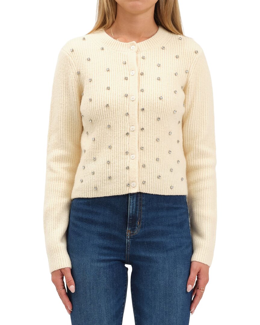 Daze Denim Daze Denim Muse Embellished Crewneck Cardigan