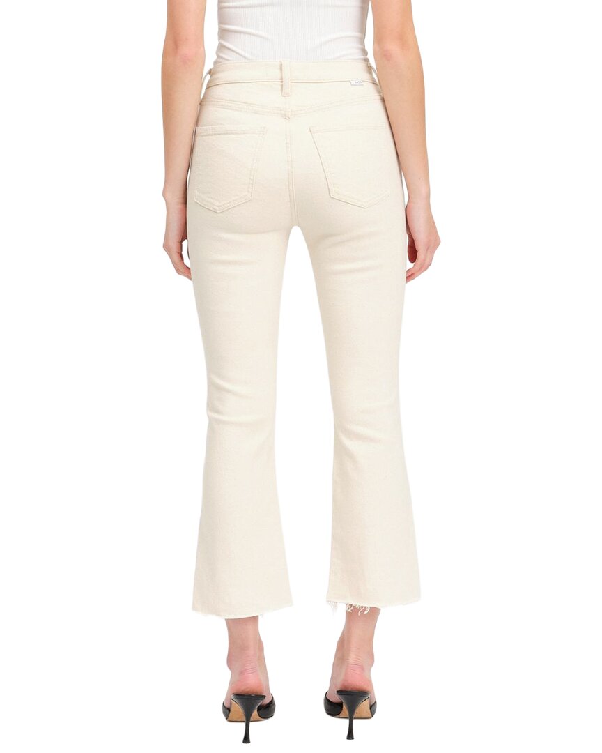Daze Denim Daze Denim Shy Girl Raw Cut High Rise Crop Kick Flare Jean