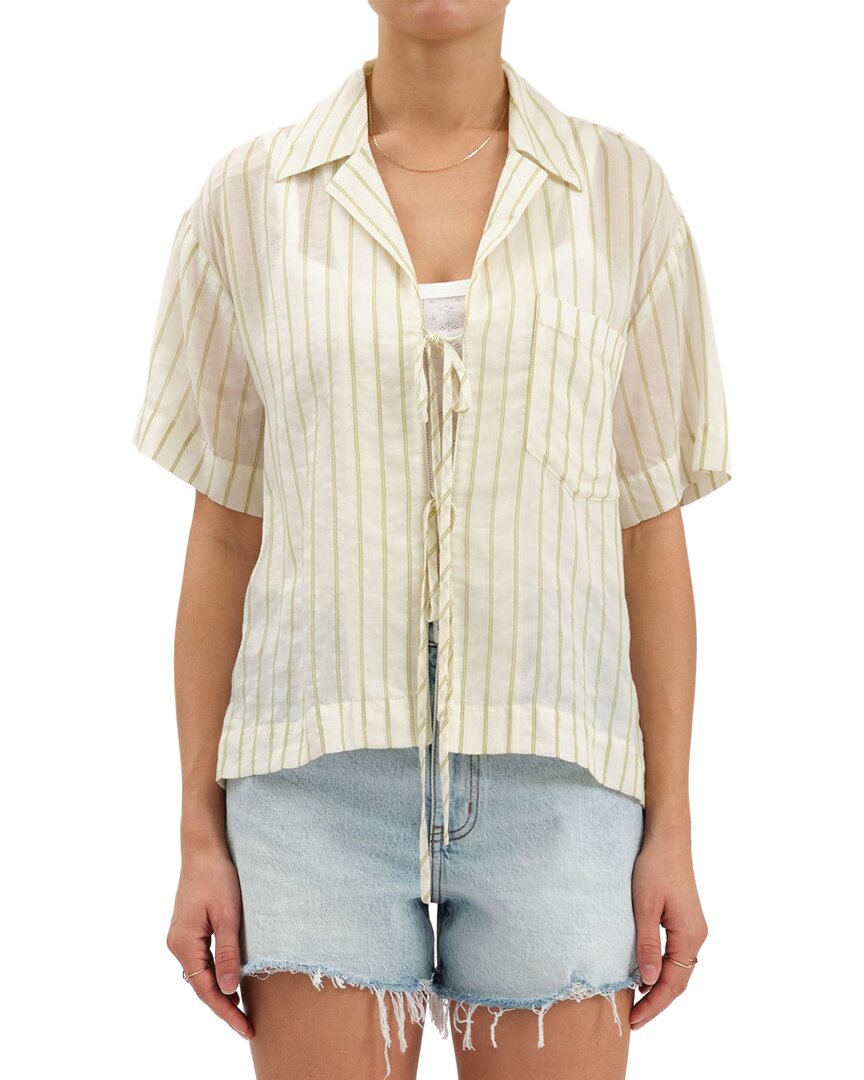 Daze Denim Daze Denim Buttercup Tie Front Shirt