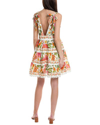 FARM Rio Farm Rio Macaw Bloom Mini Dress