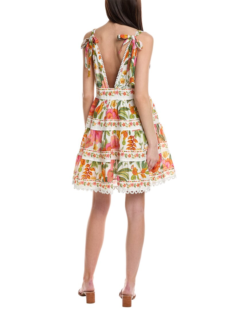 FARM Rio Farm Rio Macaw Bloom Mini Dress