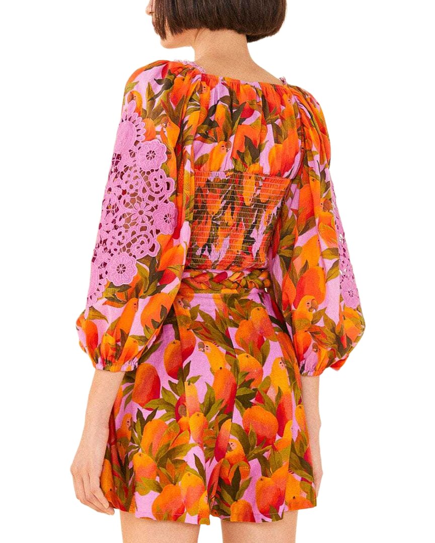 FARM Rio Farm Rio Mango Macaws Blouse
