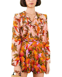 FARM Rio Farm Rio Mango Trees Blouse