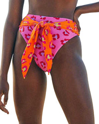 FARM Rio Farm Rio Maxi Leopard Patch Bikini Bottom