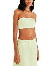 FARM Rio Farm Rio Mint Sleeveless Crop Top