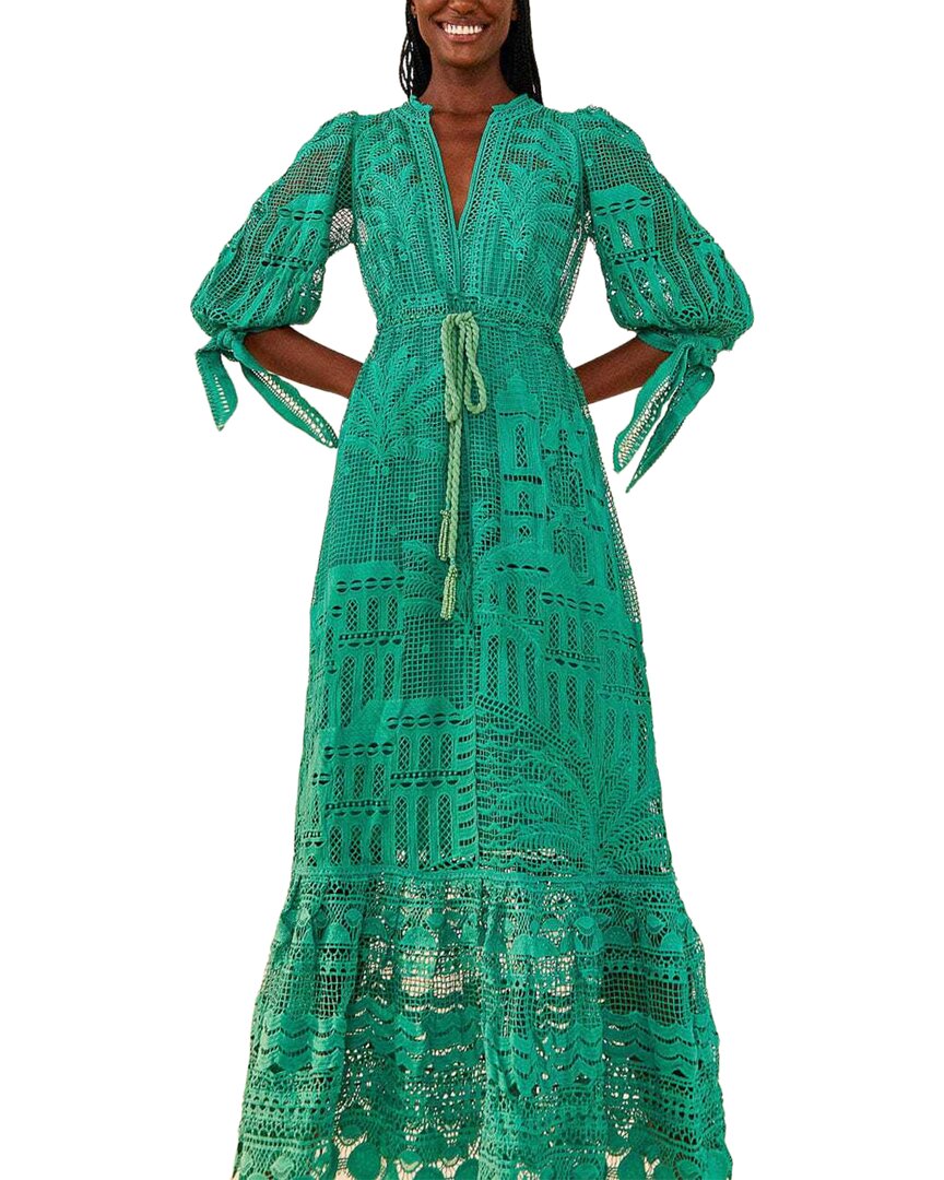 FARM Rio Farm Rio Morada Boa Guipire Dress