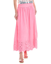 FARM Rio Farm Rio Embroidered Maxi Skirt