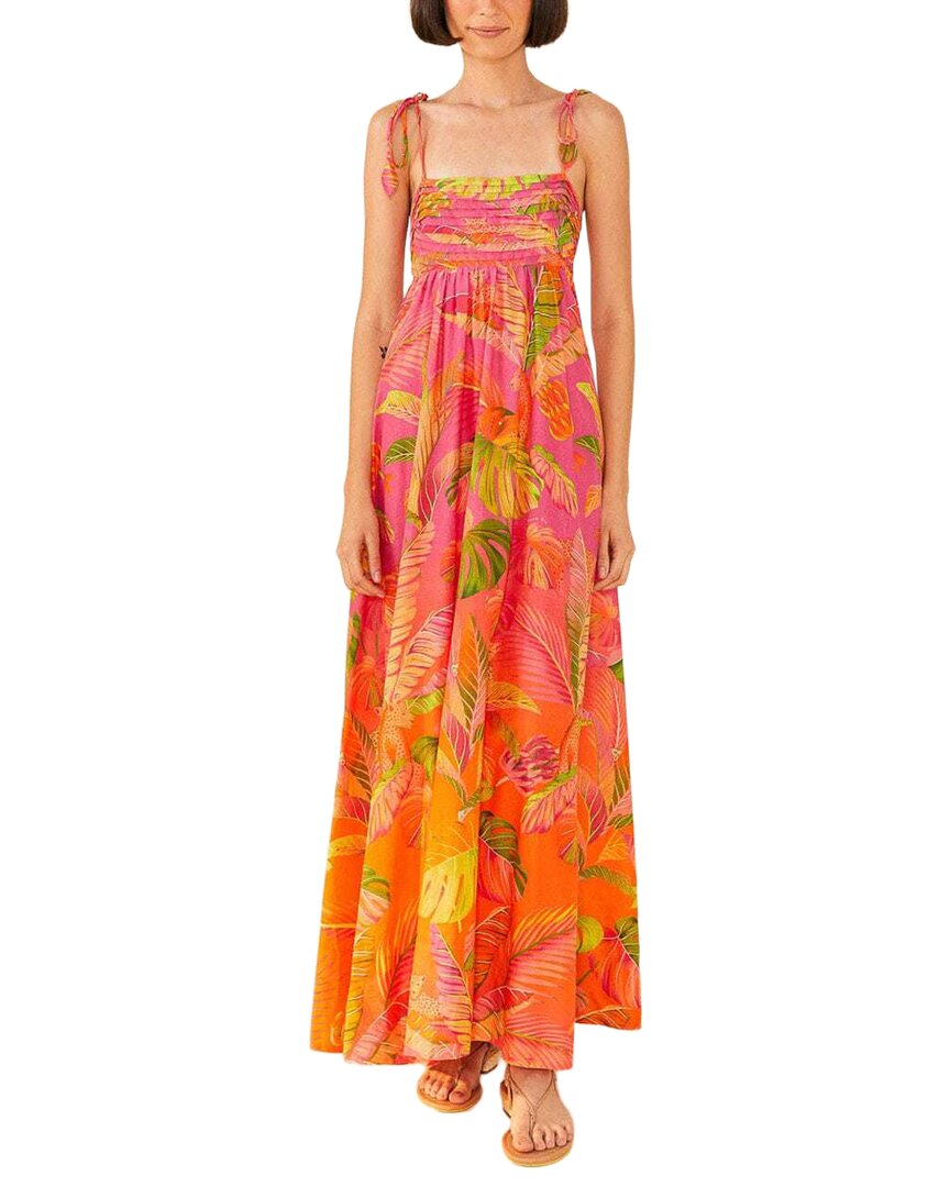 FARM Rio Farm Rio Ombre Forest Maxi Dress