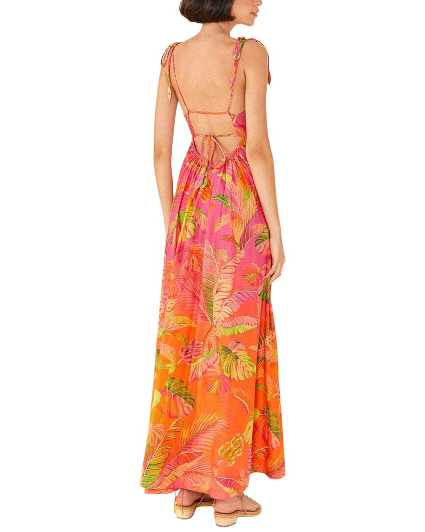 FARM Rio Farm Rio Ombre Forest Maxi Dress