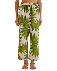 FARM Rio Farm Rio Linen Palm Fan Pants