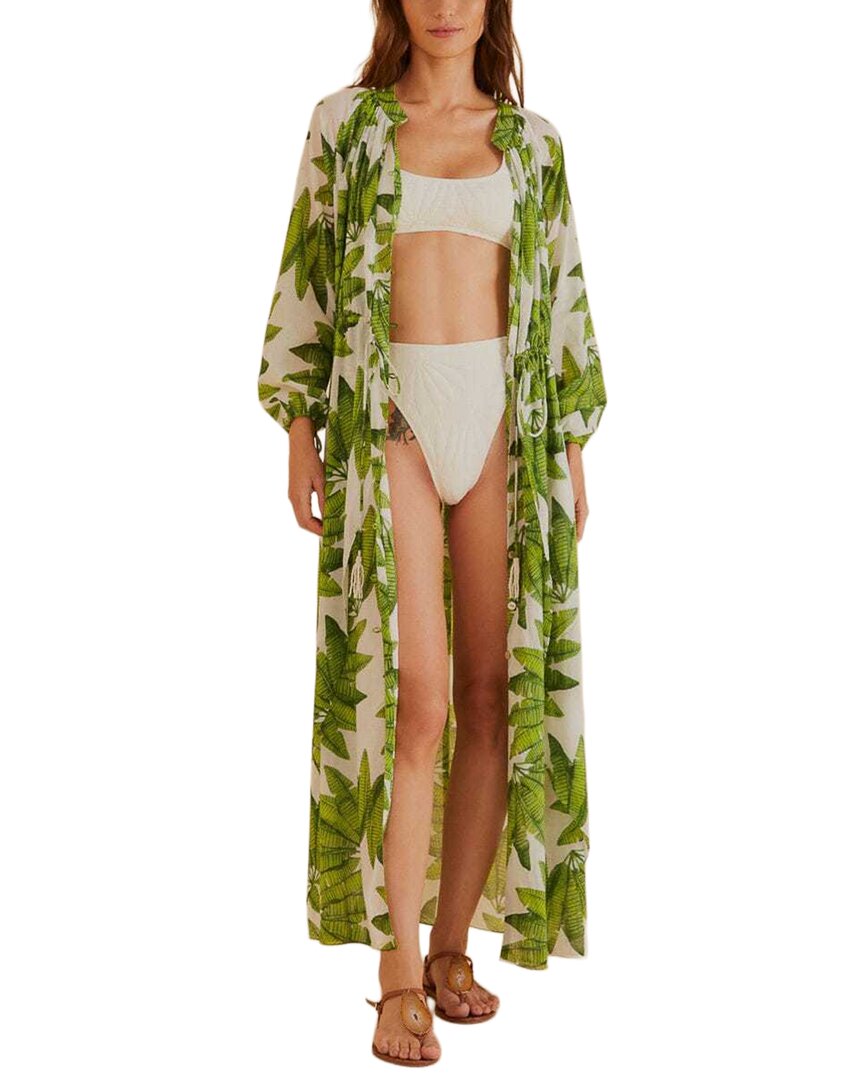 FARM Rio Farm Rio Palm Fan Long Dress