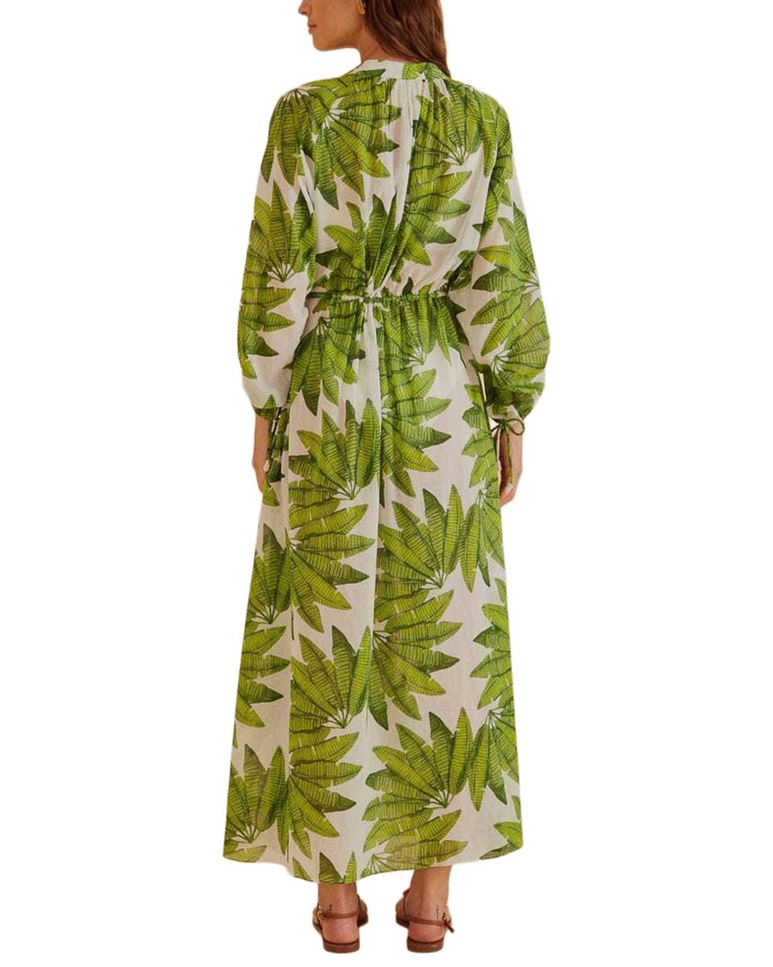 FARM Rio Farm Rio Palm Fan Long Dress