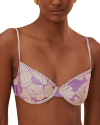 FARM Rio Farm Rio Paula Floral Bikini Top