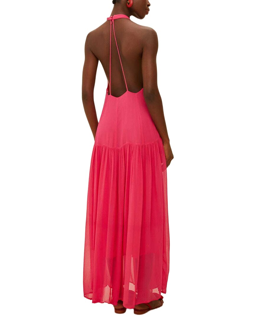 FARM Rio Farm Rio Pink Flower Maxi Dress
