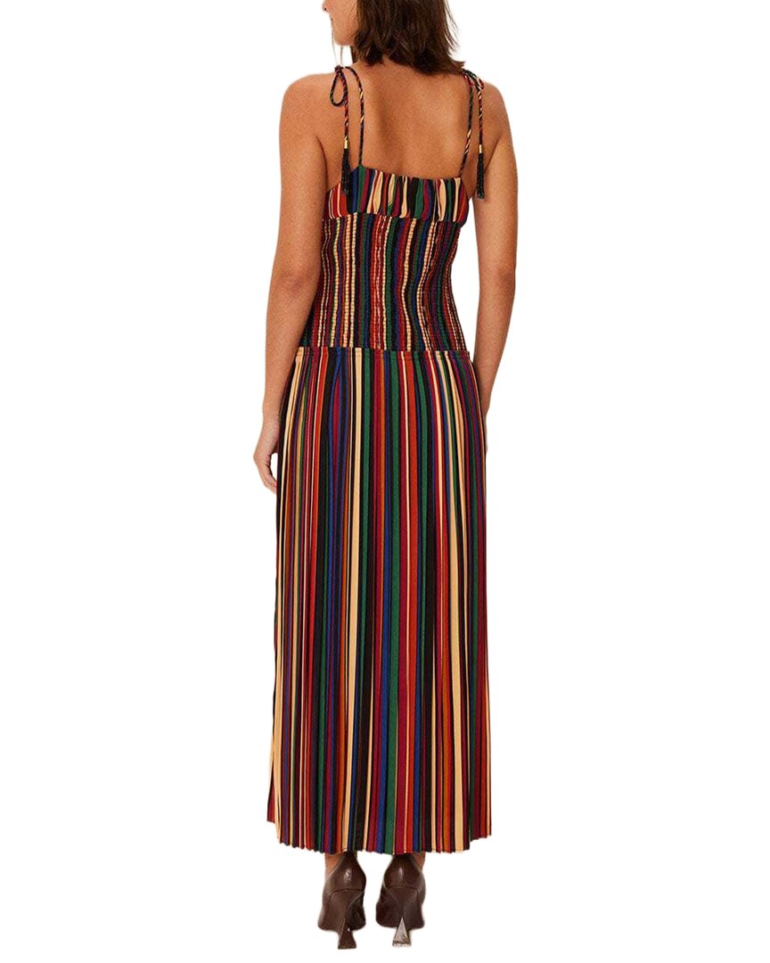 FARM Rio Farm Rio Pipa Stripes Multicolor Midi Sleeveless