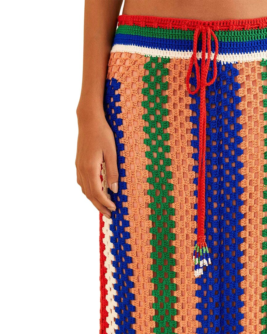 FARM Rio Farm Rio Pitta Crochet Skirt