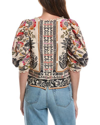 FARM Rio Farm Rio Romantic Garden Blouse