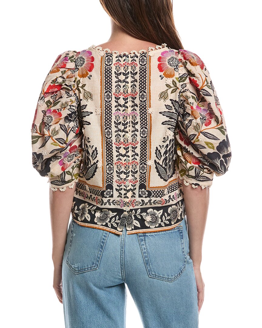 FARM Rio Farm Rio Romantic Garden Blouse